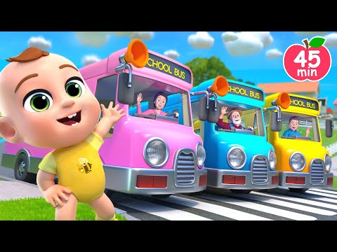 Wheels on the Bus (Parents Version) + MORE Lalafun Nursery Rhymes & Kids Songs
