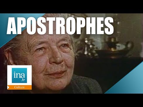 Apostrophes: Marguerite Yourcenar "Memoirs of Hadrian" | INA Archive
