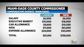 Miami-Dade Commissioners Vote To Double Their Salaries