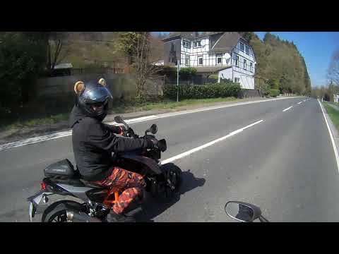 Tourenfahrer NRW unterwegs im Bergischen Land Esel zu Bever Motovlog