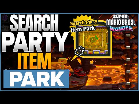 Search Party Item Park Guide For Super Mario Bros Wonder