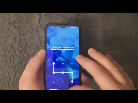 Huawei Y5 2019 Hard reset/pattern unlock