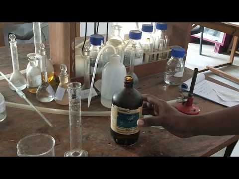 Lab preparation of urea- formaldehyde resin