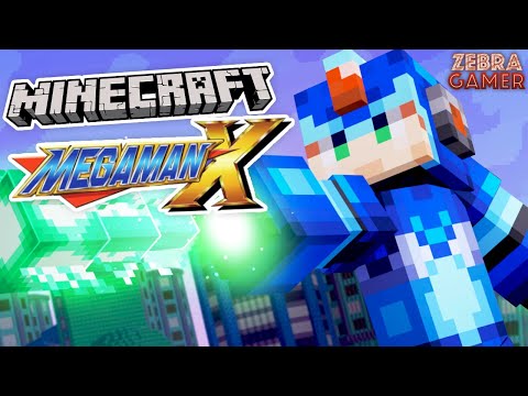Minecraft Mega Man X DLC!! - Zebra's Minecraft Fun