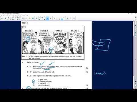 English 2020:  Cartoons