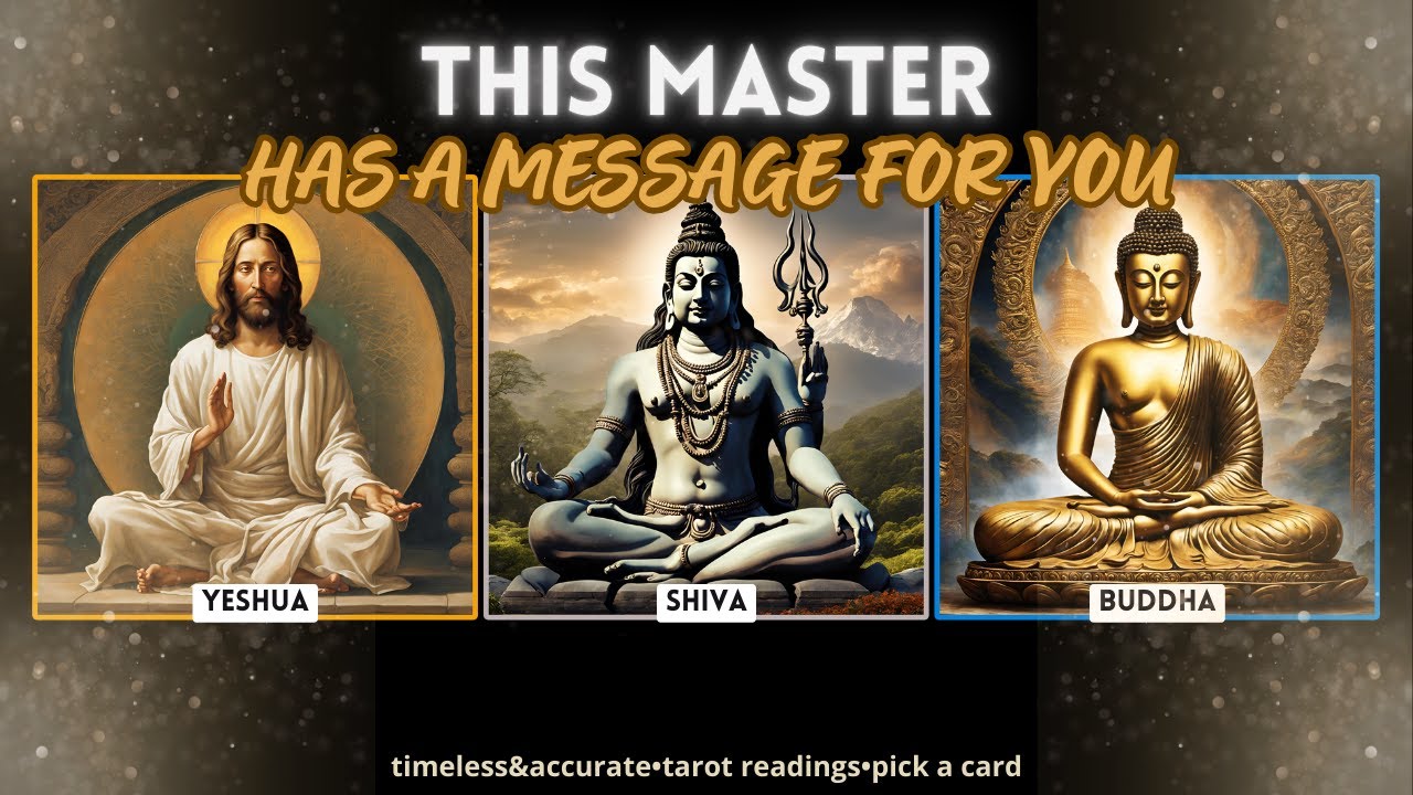 ❖THIS Master Has A Message For You: Yeshua, Shiva, Buddha❖