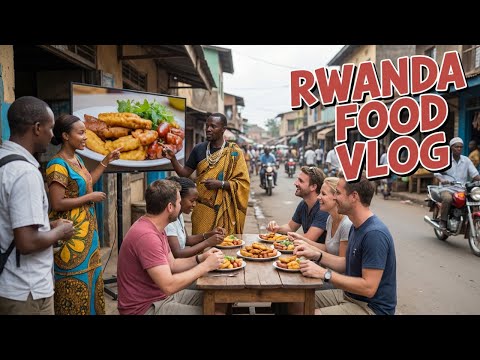 RWANDA FOOD VLOG | Exploring Authentic Rwandan Flavors & Street Eats