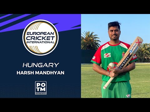 POTM: H.Mandhyan - GIB vs HUN | Highlights | ECI Valletta Cup T20I, Malta Day 1 | ECI22.009