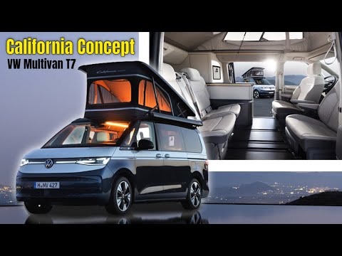 Volkswagen Multivan T7 California Concept Revealed