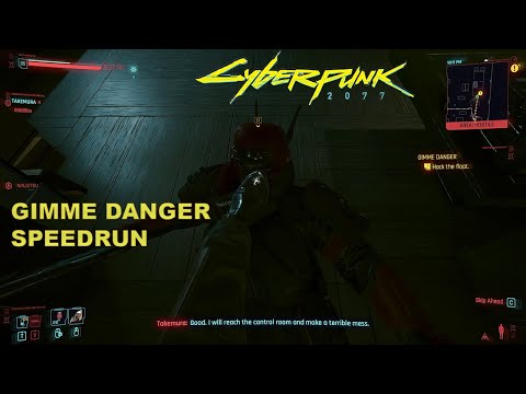 Cyberpunk 2077: Parkour Stealth | Gimme Danger Speedrun | (1.52)