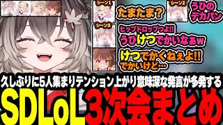 【LoL ARAM Clash】SDLoLDAY2組3次回まとめ【ぶいすぽっ！/龍巻ちせ ⁠】