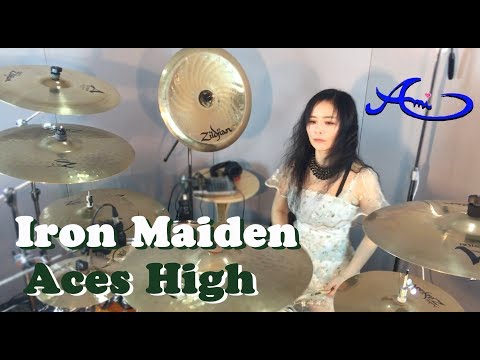 Iron Maiden - Aces High drum cover by Ami Kim (#20) Video