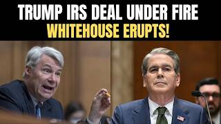 WHITEHOUSE PUSHES BACK AGAINST TREASURY'S REFUSAL TO ANSWER