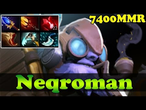 Neqroman 7400 MMR Plays Tinker  - Highlights - Dota 2