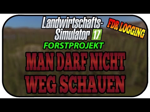 MAN DARF NICHT WEG SCHAUEN - LS17 FORST FDR LOGGING #036 ★Let's Play Landwirtschaft Simulator 17