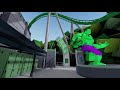 Gamma Rage Hulk Front Rear POV Day II Universal Studios Roblox