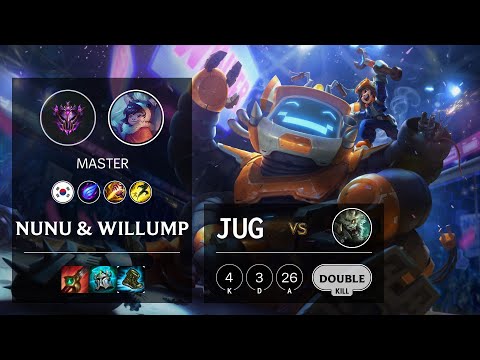Nunu & Willump Jungle vs Rengar - KR Master Patch 10.19