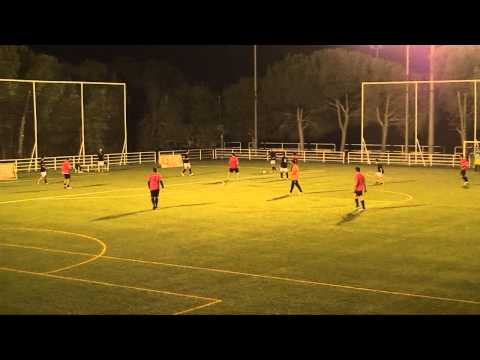 Fútbol 7 Bravo.  Segunda GI Jornada 9.  Carramolis C.F. 4 - 0 Bullseeds Bank F.C.