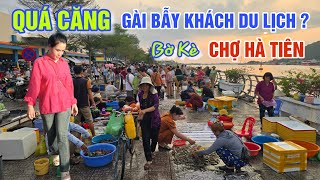 QUÁ CĂNG: KHÁCH DU LỊCH BỊ GÀI BẪY CHẶT CHÉM Ở KHU BỜ KÈ BÁN HẢI SẢN CHỢ HÀ TIÊN BỞI NHỮNG CON SÂU?