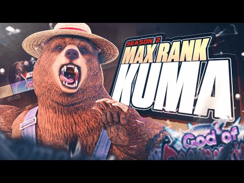 SEASON 2 KUMA RANK CONTINUES (Tekken God Supreme - God of Destruction)