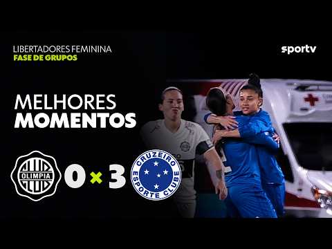 Gols e melhores lances de Olímpia x Cruzeiro