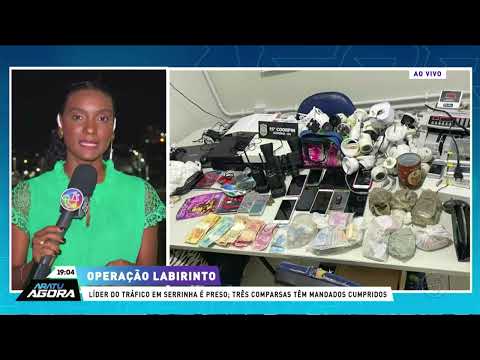 Operação Labirinto: líder do tráfico em Serrinha é preso