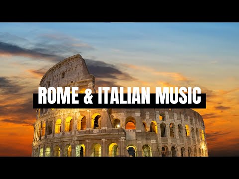 Italian Restaurant Music with Rome Aerial View (2 Hours)