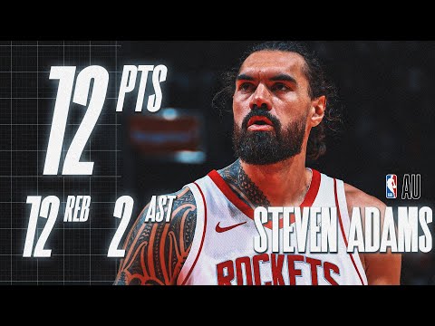 Steven Adams Was DOMINANT Against The Raptors! 💪