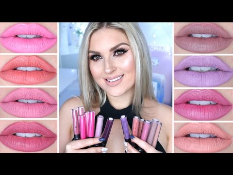 BH Cosmetics Liquid Lipsticks ♡ Lip Swatches *New Favorites!*