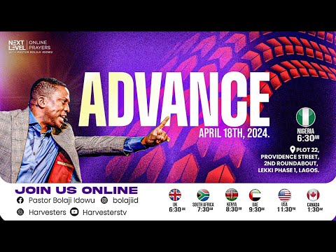 Prayers for Divine Help and Favor || Pst Bolaji Idowu || April 18th 2024