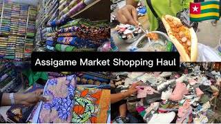 Assigame Market Shopping Haul. Assigame, Lomé Togo🇹🇬 | Street Food in Lomé, Togo