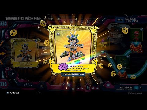 PLANTS VS ZOMBIES BATTLE FOR NEIGHBORVILLE VALENBRAINZ PRIZE MAP FULL #104