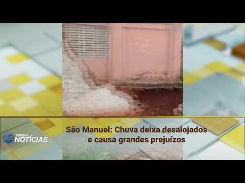 São Manuel: Chuva deixa desalojados e causa grandes prejuízos (26/02/2026)