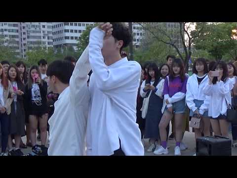 [MAXXAM] 180429 강신화, 이찬욱 - Trouble Maker (Trouble Maker cover) (팬들과 여의도 소풍)