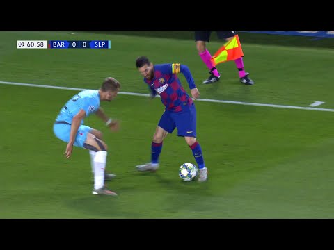 Lionel Messi vs Slavia Prague (Home 2019/20) 1080i HD