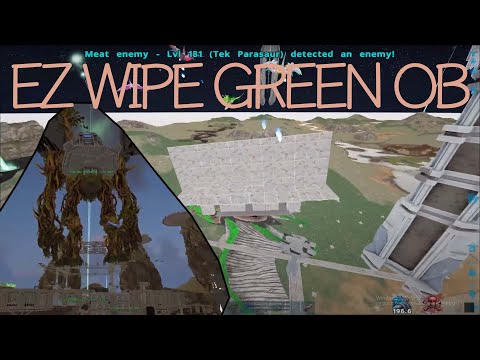 Ark Official PVP | WIPE GREEN OB HELPING Friend | HIGHLIGHT