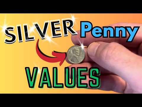 What Are SILVER Pennies Worth? (Rare Silver Penny VALUES!)