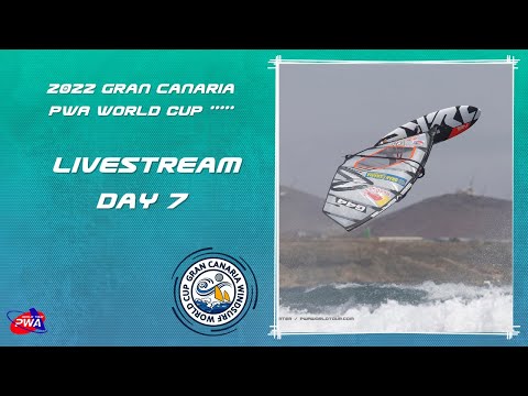 2022 Gran Canaria PWA Windsurfing World Cup | Day 7 - Boy's U20 & Men's Single Elimination