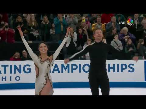 Madison CHOCK / Evan BATES Free Dance 'Time' 2024 US Championships