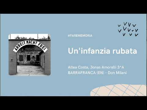 24. UN'INFANZIA RUBATA #farememoria #podcast