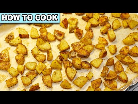 How To Cook: Roasted Yukon Gold Potatoes - in the oven