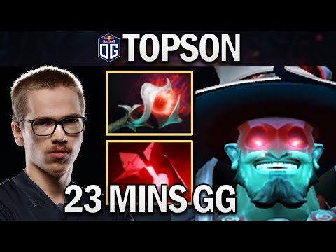 OG.TOPSON STORM SPIRIT - 23 MINS GG - DOTA 2 7.28 GAMEPLAY