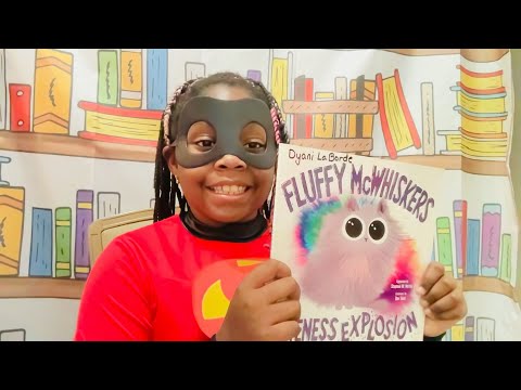 THE DEBUT OF SUPER READER GIRL!  FLUFFY McWHISKERS: CUTENESS EXPLOSION 😊