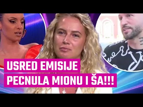 USRED EMISIJE PECNULA MIONU I ŠA! Ovome se niko nije nadao, evo šta je rekla za njihovu pesmu!