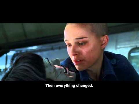 Death scene of "V" from "V for Vendetta" (with hardcoded EN subs)