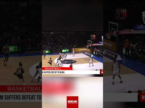 Roca Team's Heartbreaking Loss to Dubai Basketball in Sarajevo! #shorts