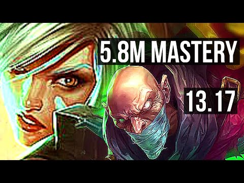 RIVEN vs SINGED (TOP) | 5.8M mastery, 2500+ games, 6 solo kills | EUW Grandmaster | 13.17
