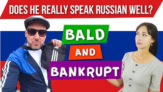 Reacting to BALD and BANKRUPT speaking Russian | Opinion from a Russian language teacher