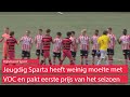 Eerste PRIJS van seizoen voor SPARTA | Kasteelclub wint van VOC en pakt John Kerstholt Bokaal