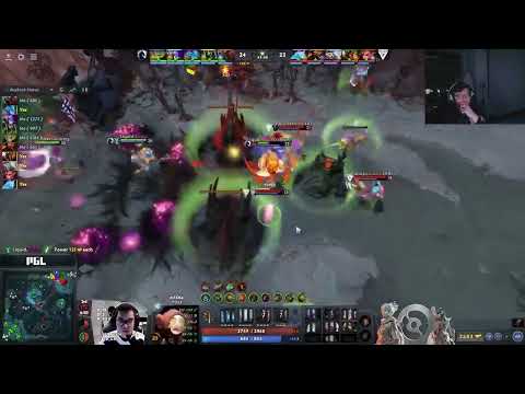 Qojqva Witnesses Liquid Zai Dark Seer Hitting A 5-Man Vacuum-Wall Combo That Made The Server Lag 🤯🤣